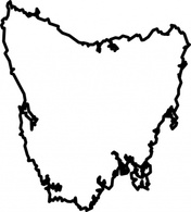 Maps - Australian Maps clip art 