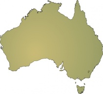 Australian Maps clip art