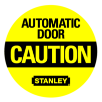 Automatic Door Caution