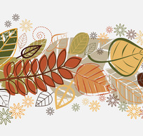 Holiday & Seasonal - Autumn Leaves Background 