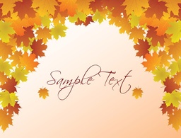 Autumn Vector Background