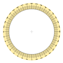 Azimuth scale