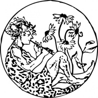 Bacchus clip art 