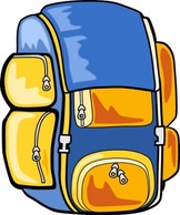 Backpack clip art Preview