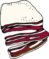 Food - Bacon clip art 