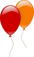 Objects - Baloons clip art 