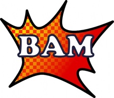 Bam Splash clip art 