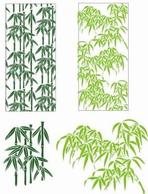 Flowers & Trees - Bamboo Leaves Vector 