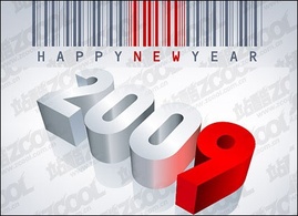 Human - Barcode, Happy New Year 