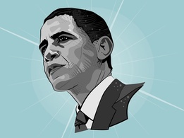 Business - Barrack Obama Vector 