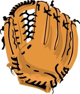 Sports - Baseball Glove clip art 