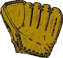 Baseball Glove clip art