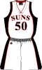 Basketball Uniform Suns Free Vector 