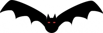 Animals - Bat clip art 