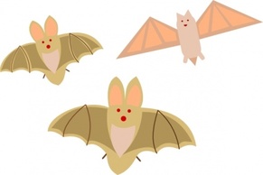 Animals - Bat clip art 