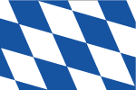 Bavaria State Vector Flag Preview