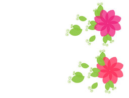 Beautiful flower vectors