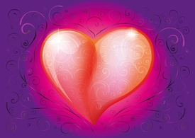 Beautiful Heart Vector