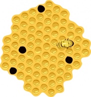 Bee Hive clip art 