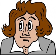 Cartoon - Beethoven Cartoon clip art 