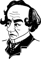 Benjamin Disraeli clip art Preview