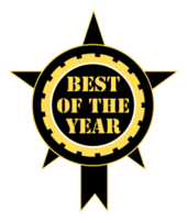 Best Of The Year Sticker 