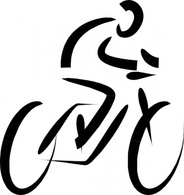 Transportation - Bicycle Exercise clip art 