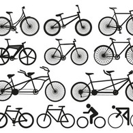 Bicycle Silhouettes 