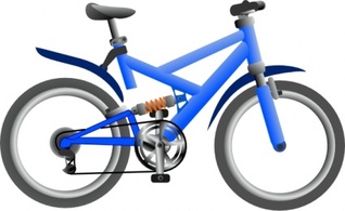 Transportation - Bike clip art 