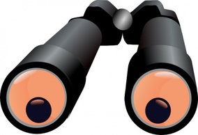 Binoculars Jh clip art 