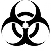 Signs & Symbols - Biohazard Sign clip art 