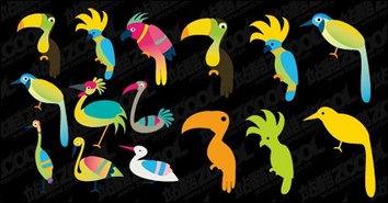 Birds vector