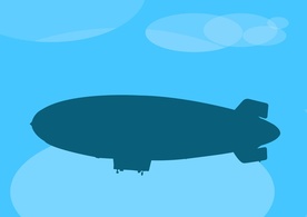 Blimp Vector 