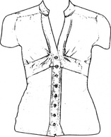 Blouse clip art