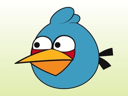 Animals - Blue Angry Bird 