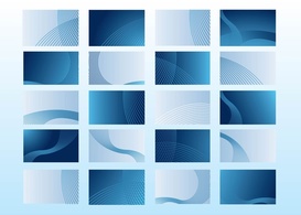 Abstract - Blue Business Cards 