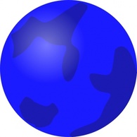 Objects - Blue Geography Globe Planet Earth 
