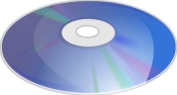 Blue Ray Disk clip art