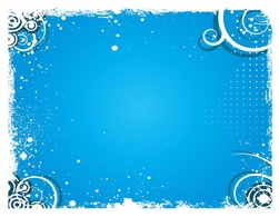 Backgrounds - Blue Splash Vector 