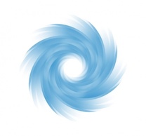 Blue Vortex clip art 