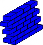 Blue Wall clip art