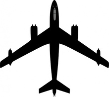 Transportation - Boeing B E clip art 