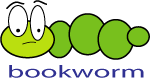 Bookworm Bookmark Vector 