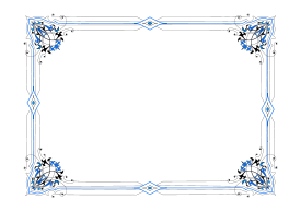 Border Variation IN Blue 