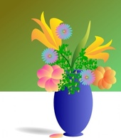 Nature - Bouquet Of Flowers clip art 