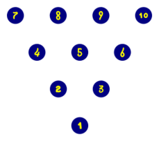 Bowling Pin Layout