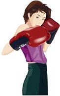 Sports - Boxing sport vector 2 