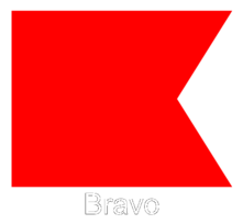 Bravo Flag 