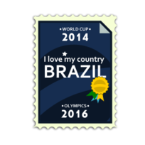 Brazil 2014-2016 Postage Stamp Preview