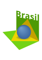 Signs & Symbols - Brazil flag art 3D 